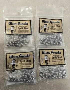 Water Gremlin Pss-7 4 Packs Removable Split Shot Size Water Gremlin Pss-7 4 Packs Removable Split Shot Size