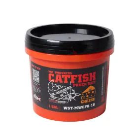 Whisker Seeker 850056338813 Mr. Whiskers Catfish Punch - Cheese 1 Gallon