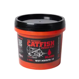 Whisker Seeker 850056338851 Mr. Whiskers Catfish Punch - Blood- 1 Gallon