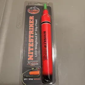 Whisker Seeker 856633005741 Nightstriker Fishing Led Weighted 8 Inch Slip Float With Battery Bobber