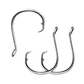Whisker Seeker Wst-oc-8 Octopus Hook 10/0 Black Nickel 3 Per Pack - Whisker Seeker Wst-oc-8 Octopus Hook 10/0 Black Nickel 3 Per Pack -