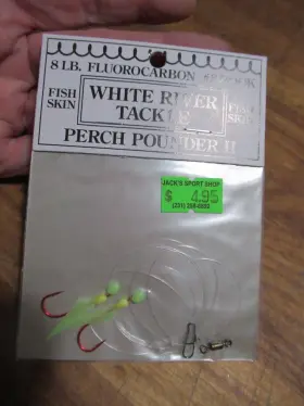 White River Tackle 879934000024 Perch Pounder 2 #6-brand New