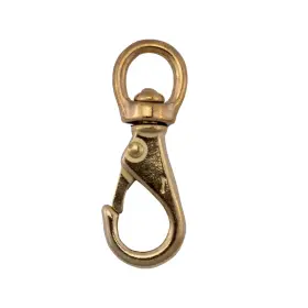 Whitecap 725060110413 Ind S-1104c Swivel Eye Boat Snap - 3-1/4 Length Bronze