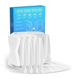 Wishbay Cy002 Fitted Sheet Holders For Corners Upgrade Bed Grippers Dual-side Lock Wishbay Cy002 Fitted Sheet Holders For Corners Upgrade Bed Grippers Dual-side Lock