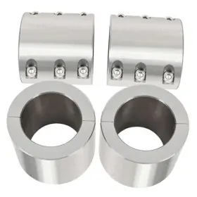 Wofeili Llc Mo-1935 2 Inch Split Collar Tube Clamps Compatible With Utv Roll Bar Connector 4 Pcs Wofeili Llc Mo-1935 2 Inch Split Collar Tube Clamps Compatible With Utv Roll Bar Connector 4 Pcs