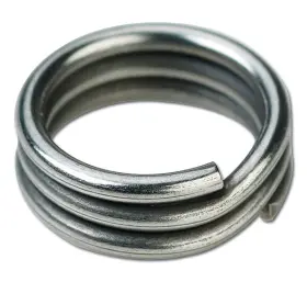 Wolverine Wolv6k-200 Split Rings Size #6 260lb. Finish Stainless Qty 200 Wolverine Wolv6k-200 Split Rings Size #6 260lb. Finish Stainless Qty 200