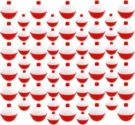 Woozettn 313025564502 60 Pcs Fishing Float Hard Abs Bobber Bulk Push Button Round Buoy Floats Woozettn 313025564502 60 Pcs Fishing Float Hard Abs Bobber Bulk Push Button Round Buoy Floats
