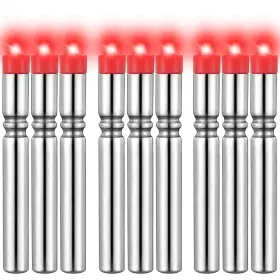 Wovnet Fob-wovnet-0558 9 Pcs Fishing Led Bobber Light For Lures Glow Sticks Night Fish Light