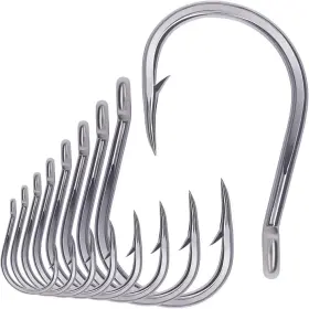 Xfishman 744110320817 3x-strong-octopus-hooks-saltwater-fishing-circle-hooks- Stainless Big Game Size Xfishman 744110320817 3x-strong-octopus-hooks-saltwater-fishing-circle-hooks- Stainless Big Game Size