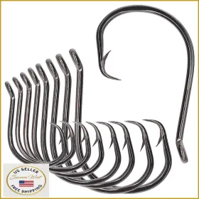 Xfishman B09ctst439 50pk Saltwater Circle Octopus Hooks 12/0 Fishing. Corrosion-resistant Xfishman B09ctst439 50pk Saltwater Circle Octopus Hooks 12/0 Fishing. Corrosion-resistant