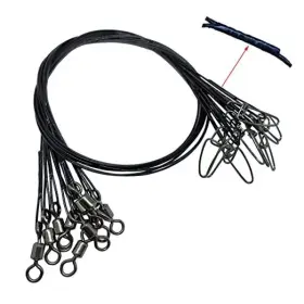 Xiamen Teskai Trading Co.ltd 313035034071 25/50/100 Pcs Fishing Line Sinker Slides Duo Lock Snaps High Strength Stainless