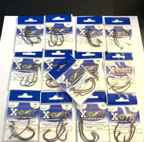 Xpoint X25z 13 New Packs Fishing Hooks 4/0 Wide Xgap Xstrong Bulk 38ct Xpoint X25z 13 New Packs Fishing Hooks 4/0 Wide Xgap Xstrong Bulk 38ct