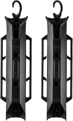 Yak Attack Blp-ac-0006 Yakattack Tethertube Rod Holder 2pk Integrated Leash/mounting Hardware Blk