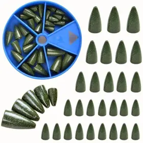 Yinhu Outdoor Bulletfishingweightkit-28pcs Fishing Weights Sinker Kit Bullet Weight For Texas Rig Carolina