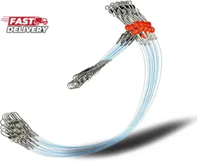 Yoto 313113842857 Fishing Leaders Saltwater Tackle Rig With Swivels Snap High-strength Fishi