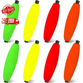 Yoto 744759333735 Peg Floats For Catfish Crappie Foam Cigar Slip Fishing Corks Bobbers Santee Yoto 744759333735 Peg Floats For Catfish Crappie Foam Cigar Slip Fishing Corks Bobbers Santee