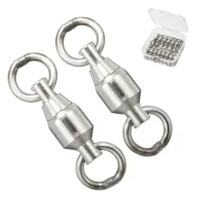 Youzan St-#6-10pack Tsuridamashii Made In Japan 6 Ball Bearing Fishing Swivel 360 Smooth Rotation Youzan St-#6-10pack Tsuridamashii Made In Japan 6 Ball Bearing Fishing Swivel 360 Smooth Rotation