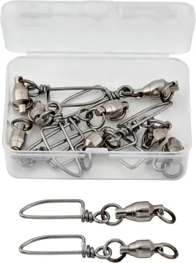 Youzan St-cl-snap-#7-10pack Tsuridamashii Made In Japan 6 Ball Bearing Fishing Snap Swivel With Coastlock 36 Youzan St-cl-snap-#7-10pack Tsuridamashii Made In Japan 6 Ball Bearing Fishing Snap Swivel With Coastlock 36
