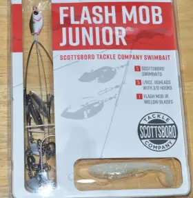 Yum 719339121828 Yumbrella Flash Mob Jr 5-wire Umbrella A-rig With Jigheads Sight Minnow Kit Yum 719339121828 Yumbrella Flash Mob Jr 5-wire Umbrella A-rig With Jigheads Sight Minnow Kit