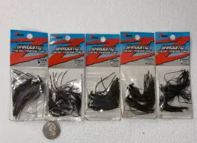 Z-man 879020000136 Lot Of 5 Zman Shroomz Micro Finesse Jig Size 1/8 And 3/16 Oz Z-man 879020000136 Lot Of 5 Zman Shroomz Micro Finesse Jig Size 1/8 And 3/16 Oz