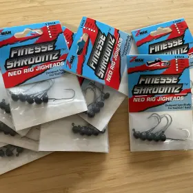 Z-man Fjh115-02pk5 12x Zman Bass Finesse Shroomz Ned Rig Jigheads 1/15oz Black Jig Head For Trd Z-man Fjh115-02pk5 12x Zman Bass Finesse Shroomz Ned Rig Jigheads 1/15oz Black Jig Head For Trd