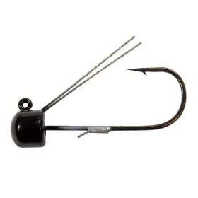 Z-man Pjhw16-02pk3 Z-man Power Finesse Shroomz Weedless Jig Head - 1/6 Oz. 3 Pack Black