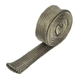 Zaplyte 656417793013 Heat Shield Sleeve 0.6 Inch Id 10ft Fuel Line 800 Titanium