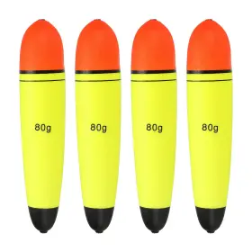 Zaplyte 679134184315 4 Pack 2.8oz Fishing Slip Bobbers Eva Float Yellow