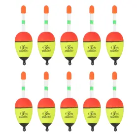 Zaplyte 726215486162 0.5oz Fishing Bobbers 10 Pack Eva Float Yellow Zaplyte 726215486162 0.5oz Fishing Bobbers 10 Pack Eva Float Yellow