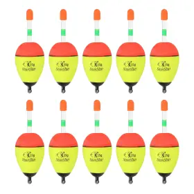 Zaplyte 726215486186 0.9oz Fishing Bobbers 10 Pack Eva Float Yellow Zaplyte 726215486186 0.9oz Fishing Bobbers 10 Pack Eva Float Yellow