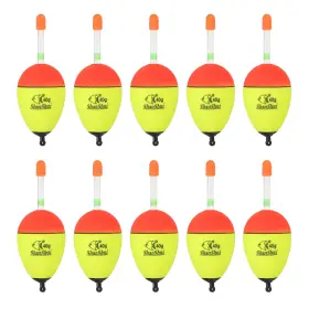 Zaplyte 726215486209 1.4oz Fishing Bobbers 10 Pack Eva Float Yellow Zaplyte 726215486209 1.4oz Fishing Bobbers 10 Pack Eva Float Yellow