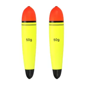 Zaplyte 726215487541 1.8oz Fishing Slip Bobbers 2 Pack Eva Float Yellow Zaplyte 726215487541 1.8oz Fishing Slip Bobbers 2 Pack Eva Float Yellow
