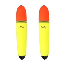 Zaplyte 726215487572 3.5oz Fishing Slip Bobbers 2 Pack Eva Float Yellow Zaplyte 726215487572 3.5oz Fishing Slip Bobbers 2 Pack Eva Float Yellow