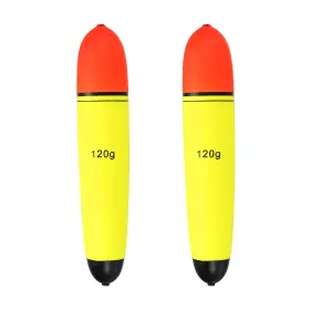 Zaplyte 726215487589 4.2oz Fishing Slip Bobbers 2 Pack Eva Float Yellow Zaplyte 726215487589 4.2oz Fishing Slip Bobbers 2 Pack Eva Float Yellow