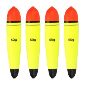 Zaplyte 726215487633 1.8oz Fishing Slip Bobbers 4 Pack Eva Float Yellow Zaplyte 726215487633 1.8oz Fishing Slip Bobbers 4 Pack Eva Float Yellow