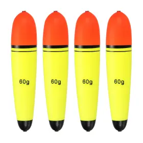 Zaplyte 726215487640 2.1oz Fishing Slip Bobbers 4 Pack Eva Float Yellow Zaplyte 726215487640 2.1oz Fishing Slip Bobbers 4 Pack Eva Float Yellow