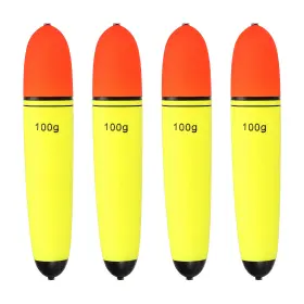 Zaplyte 726215487664 3.5oz Fishing Slip Bobbers 4 Pack Eva Float Yellow Zaplyte 726215487664 3.5oz Fishing Slip Bobbers 4 Pack Eva Float Yellow