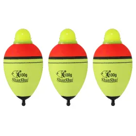 Zaplyte 767153027772 3pcs 3.5oz Lighted Fishing Slip Bobber Eva Green Red Led Float Yellow Zaplyte 767153027772 3pcs 3.5oz Lighted Fishing Slip Bobber Eva Green Red Led Float Yellow