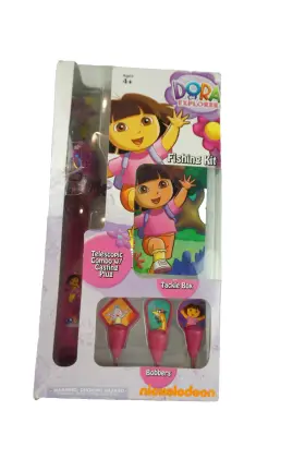 Zebco 032784584773 Dora The Explorer Fishing Kit Telescoping Combo Nos Rare Zebco 032784584773 Dora The Explorer Fishing Kit Telescoping Combo Nos Rare