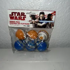 Zebco 032784626244 Fishing Bobbers Floats6 Star Wars Bb-8 R2 D2 Spring Disney 1 5/8 Inch