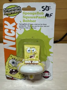 Zebco Zs012 Vintage 2005 Spongebob Squarepants Fishing Bobber Zebco Zs012 Vintage 2005 Spongebob Squarepants Fishing Bobber