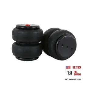 Zhejiang Gold Intelligent Suspension Group As Gmc 2e2600x2 2 Pcs Double Air Bags 2600 Lbs Airbags 1/2 Inch Npt Port As Gmc 2e2600x2