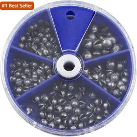 Zruoyi 744110885842 Split Shot Fishing Weights Sinkers 205pcs 5 Sizes 0.2/0.3/0.4/0.6/0.8g R Zruoyi 744110885842 Split Shot Fishing Weights Sinkers 205pcs 5 Sizes 0.2/0.3/0.4/0.6/0.8g R