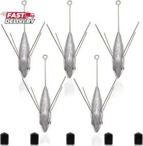 Zsrivk 313035157114 5 Pcs Sputnik Sinker Fishing Weights Lead Long Tail Equipment Surfing Ca Zsrivk 313035157114 5 Pcs Sputnik Sinker Fishing Weights Lead Long Tail Equipment Surfing Ca