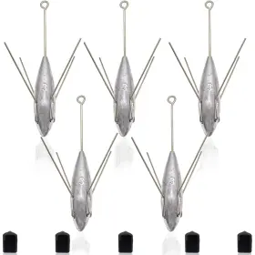 Zsrivk B0cn6ss5kp 5 Pack Sputnik Sinker Fishing Weights Lead Long Tail Saltwater Surf Casti Zsrivk B0cn6ss5kp 5 Pack Sputnik Sinker Fishing Weights Lead Long Tail Saltwater Surf Casti