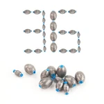 Walwal Fishing Egg Sinker Weights, Olive Shape Inner Bass Lead Casting For Sa.... Fixed Price $15.05.