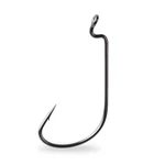 Mustad Mega Bite Black Nickel Wide Gap Offset Worm Hook. Fixed Price $9.68.