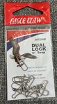 10 Ct Eagle Claw 01173-002 Dual Lock Snap Size 2. Fixed Price $2.99.