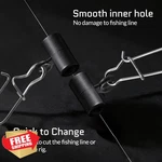 Fishtrip Sinker Slides Fishing Rigs Duo Lock Snaps Heavy Duty. Fixed Price $20.00.