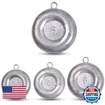 Silanon Disc Sinkers Fishing Weights Coin Saltwater Surf. Fixed Price $38.04.
